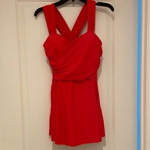 Hot Pink Swim dress size medium NEW WITH TAGS